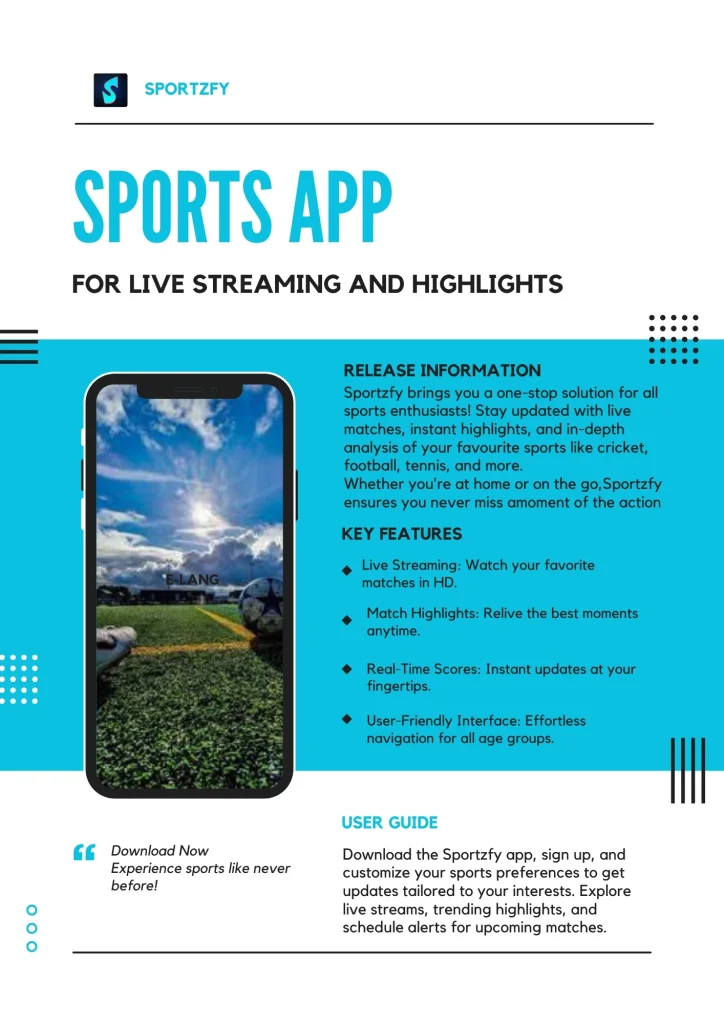 Sports app